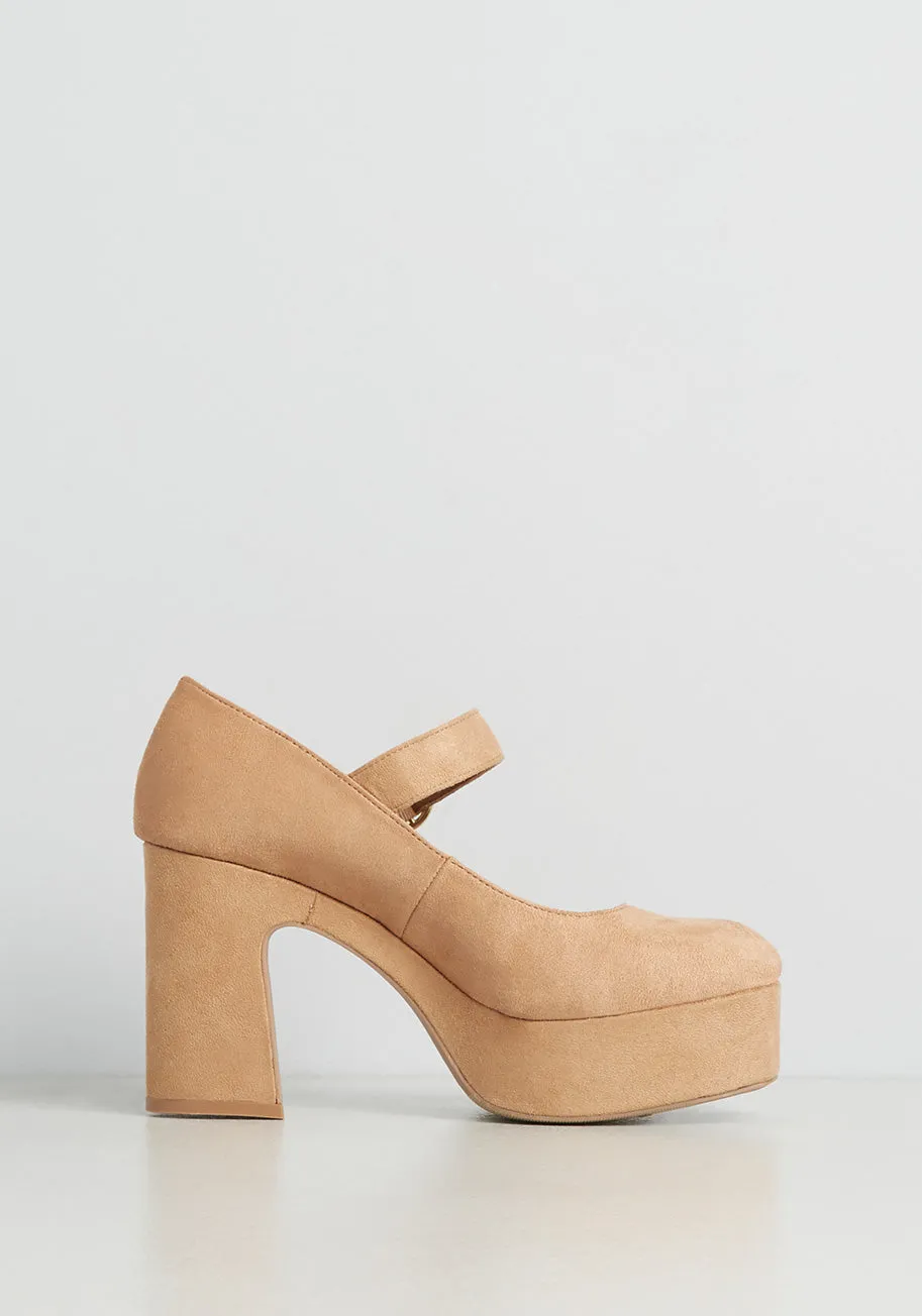 Pursuit of Passion Platform Heel