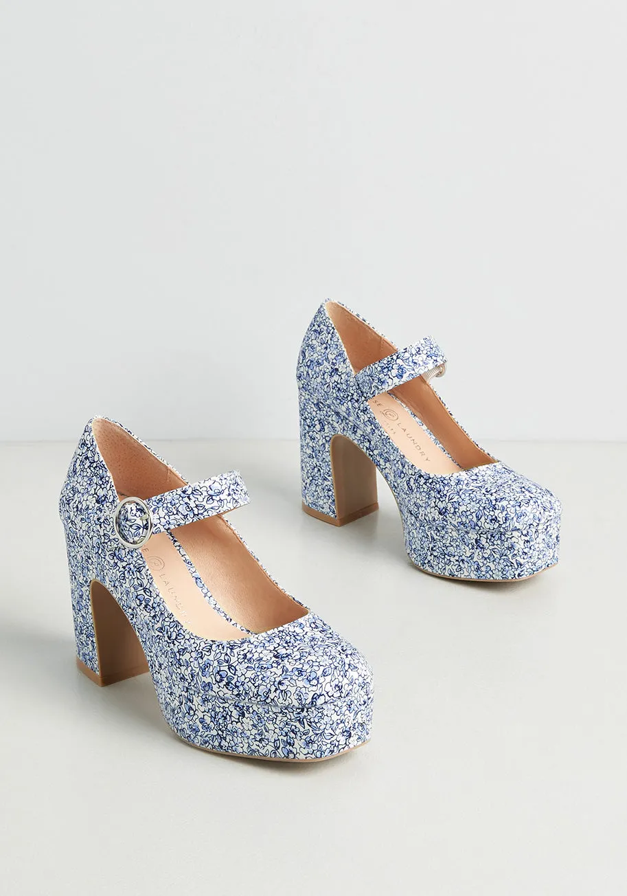 Pursuit of Passion Platform Heel