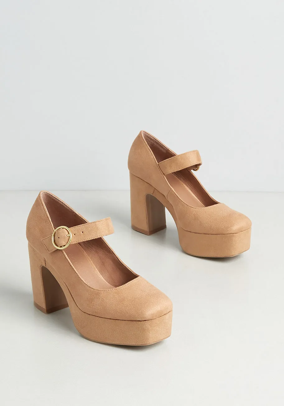 Pursuit of Passion Platform Heel