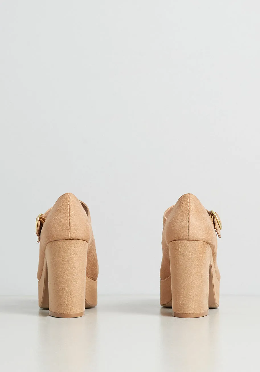 Pursuit of Passion Platform Heel