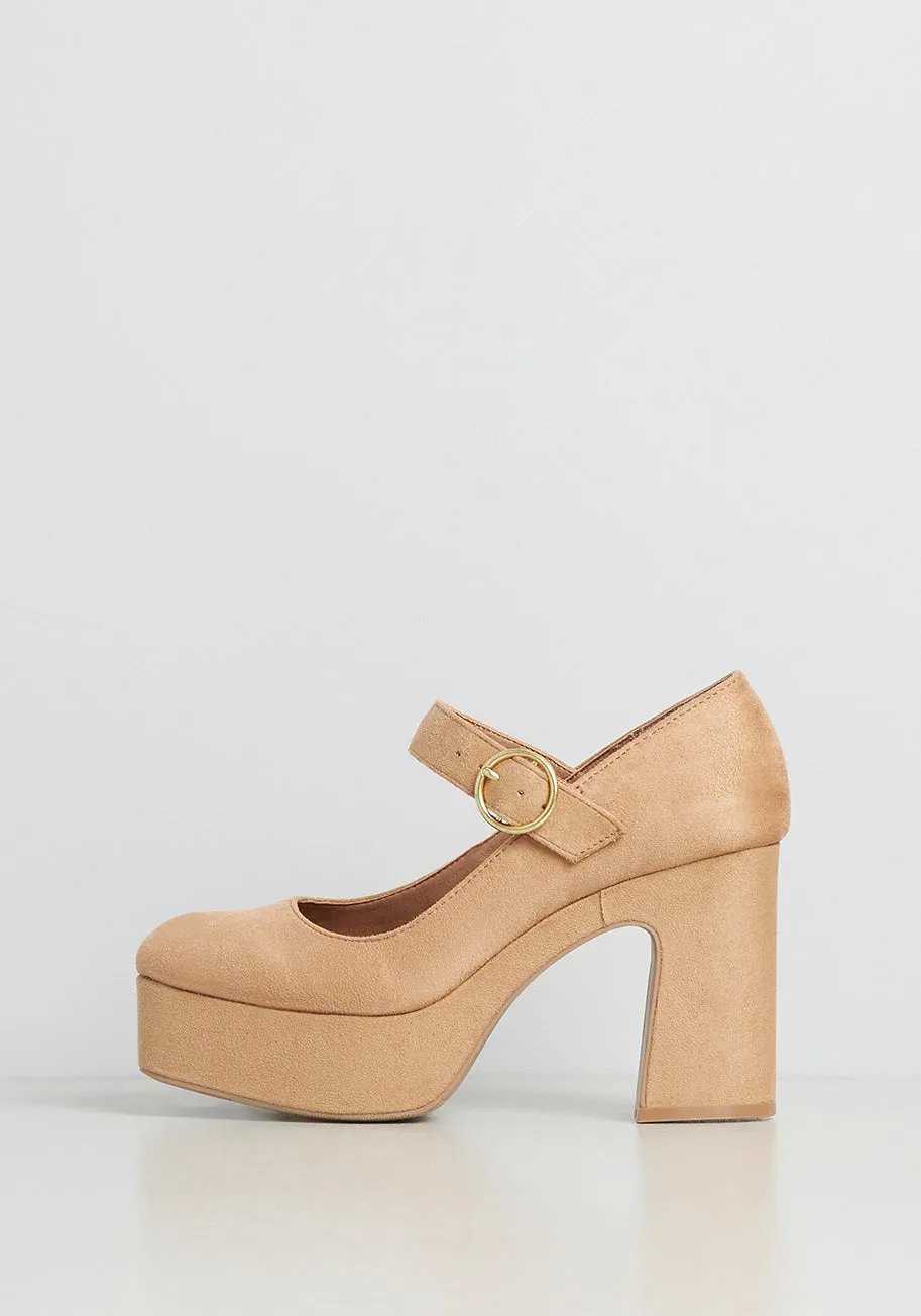 Pursuit of Passion Platform Heel