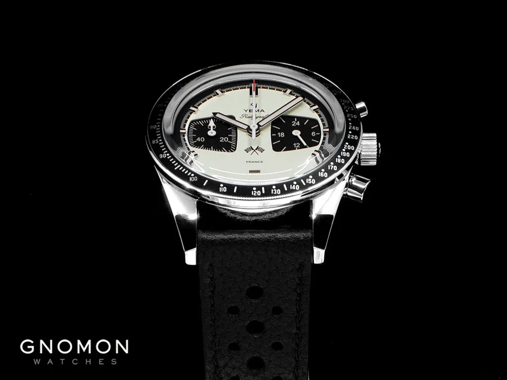 Rallygraf Meca-Quartz Chronograph Panda - Leather