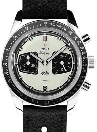 Rallygraf Meca-Quartz Chronograph Panda - Leather