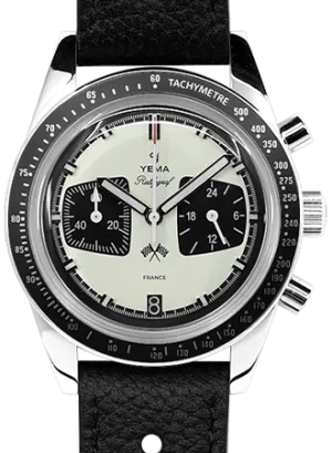 Rallygraf Meca-Quartz Chronograph Panda - Leather