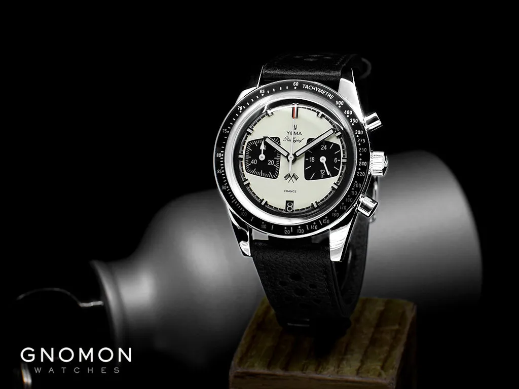 Rallygraf Meca-Quartz Chronograph Panda - Leather