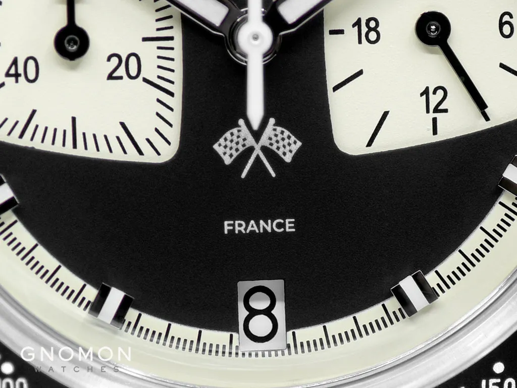 Rallygraf Meca-Quartz Chronograph Reverse Panda - Bracelet
