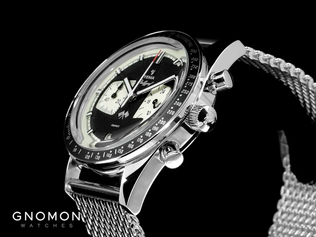Rallygraf Meca-Quartz Chronograph Reverse Panda - Bracelet