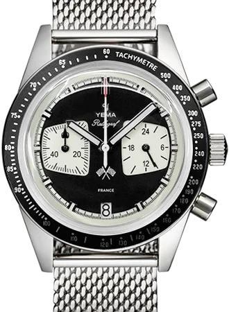 Rallygraf Meca-Quartz Chronograph Reverse Panda - Bracelet