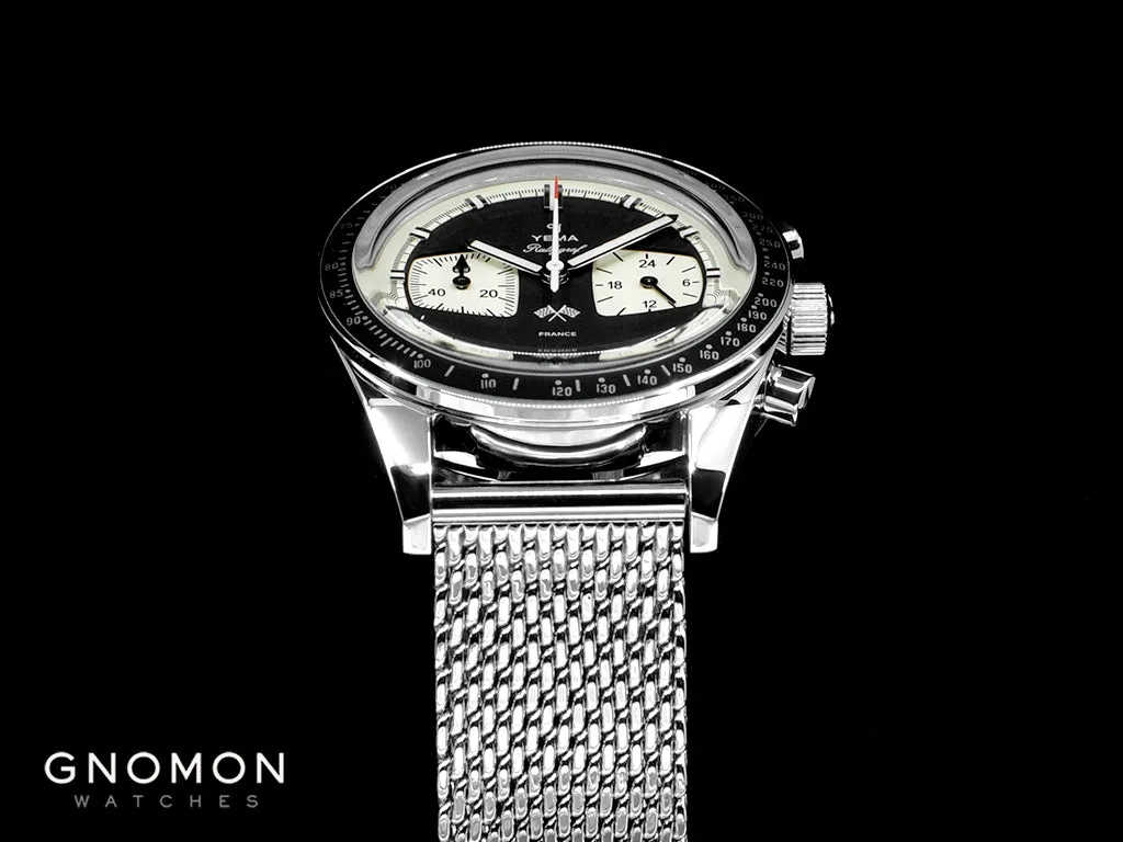 Rallygraf Meca-Quartz Chronograph Reverse Panda - Bracelet