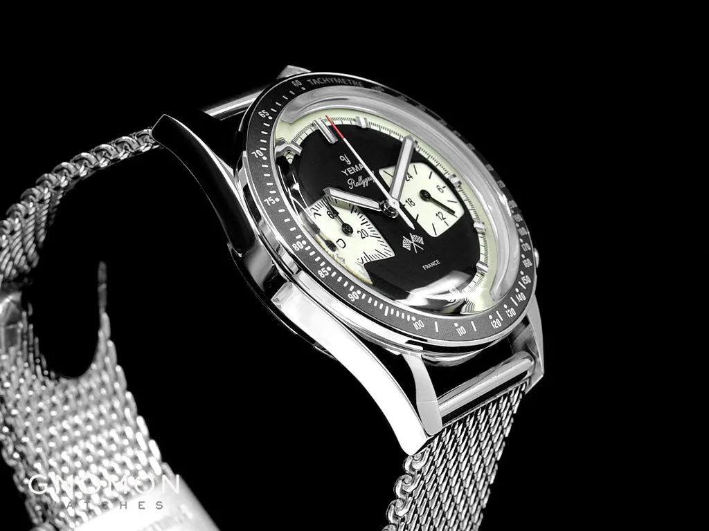 Rallygraf Meca-Quartz Chronograph Reverse Panda - Bracelet