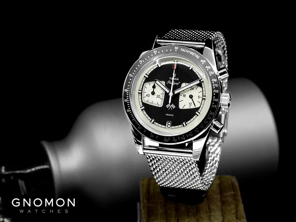 Rallygraf Meca-Quartz Chronograph Reverse Panda - Bracelet