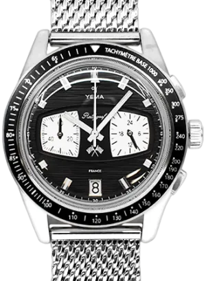 Rallygraf Meca-Quartz II Reverse Panda - Bracelet