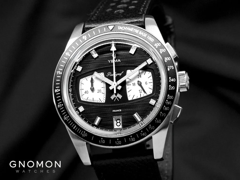 Rallygraf Meca-Quartz II Reverse Panda - Leather