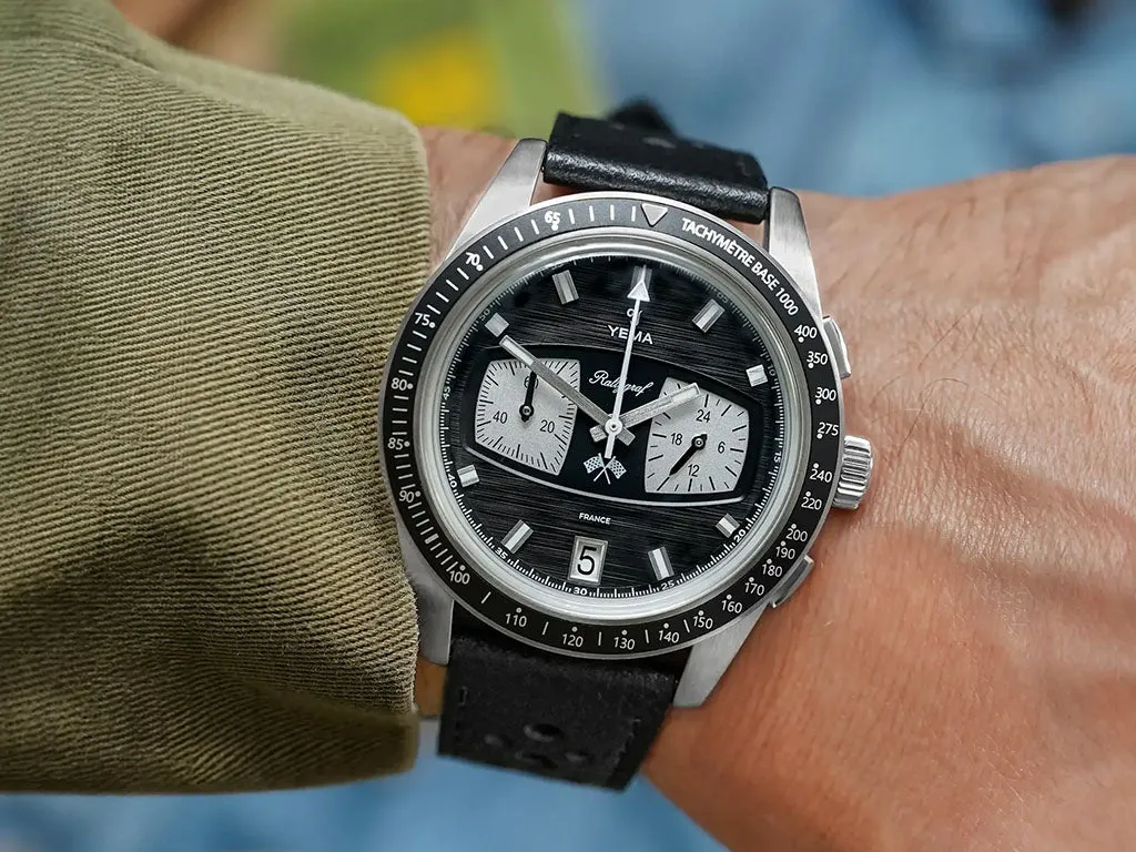 Rallygraf Meca-Quartz II Reverse Panda - Leather