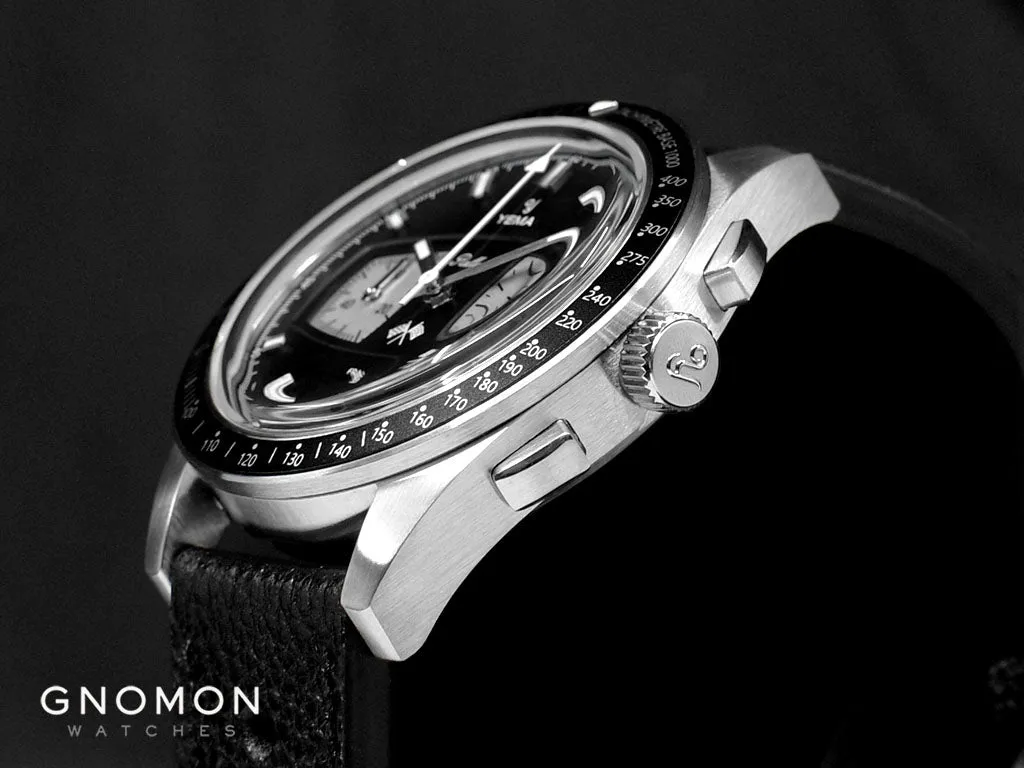Rallygraf Meca-Quartz II Reverse Panda - Leather