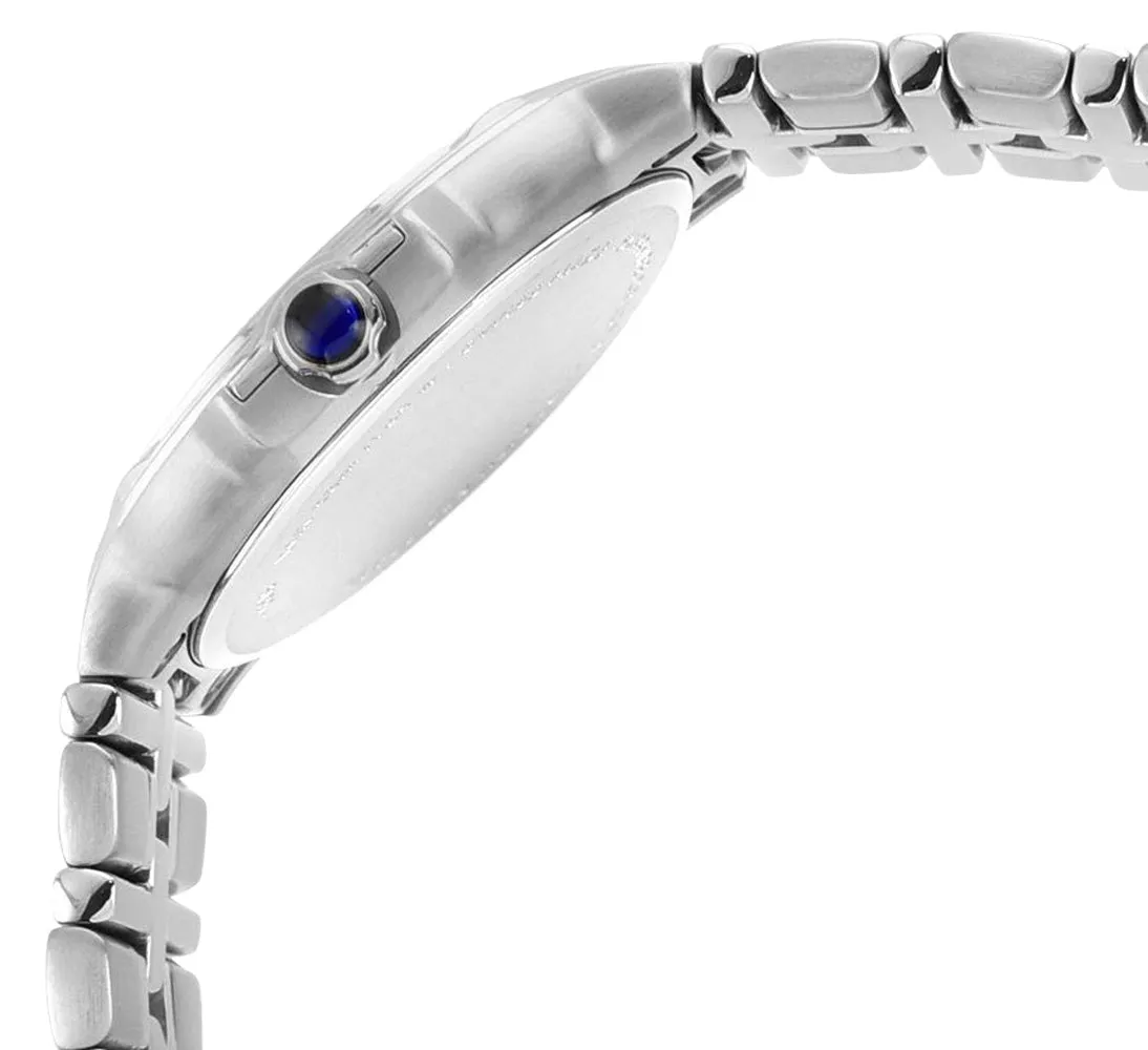 Raymond Weil Parsifal Stainless Steel Diamonds Mother-of-Pearl Dial Date Quartz Womens Watch 5180-STS-00995
