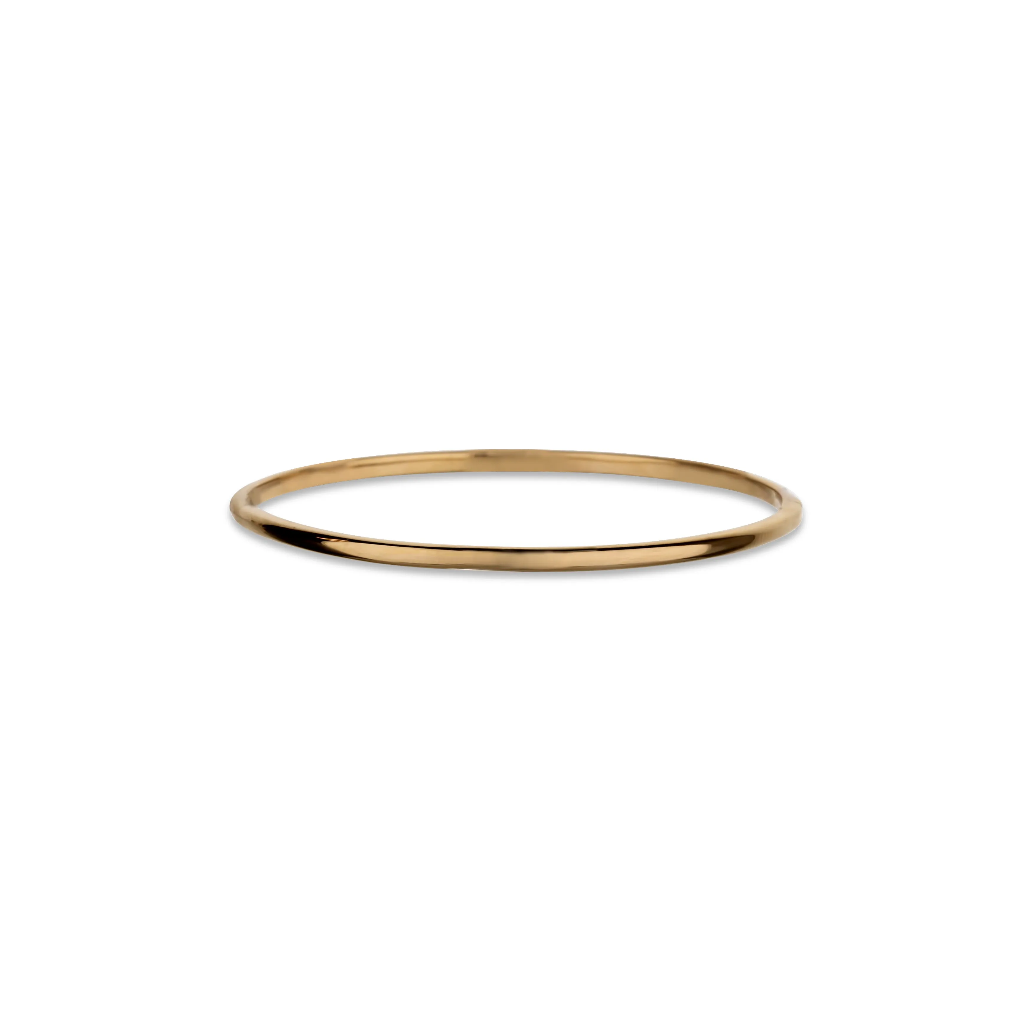 Rose Gold Diamond Hinged Bangle