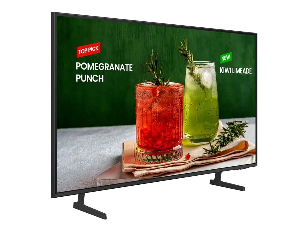Samsung BE43D-H - 43 Diagonal Class BED-H Series LED-backlit LCD TV - Crystal UHD - digital signage - Smart TV - Tizen OS - 4K