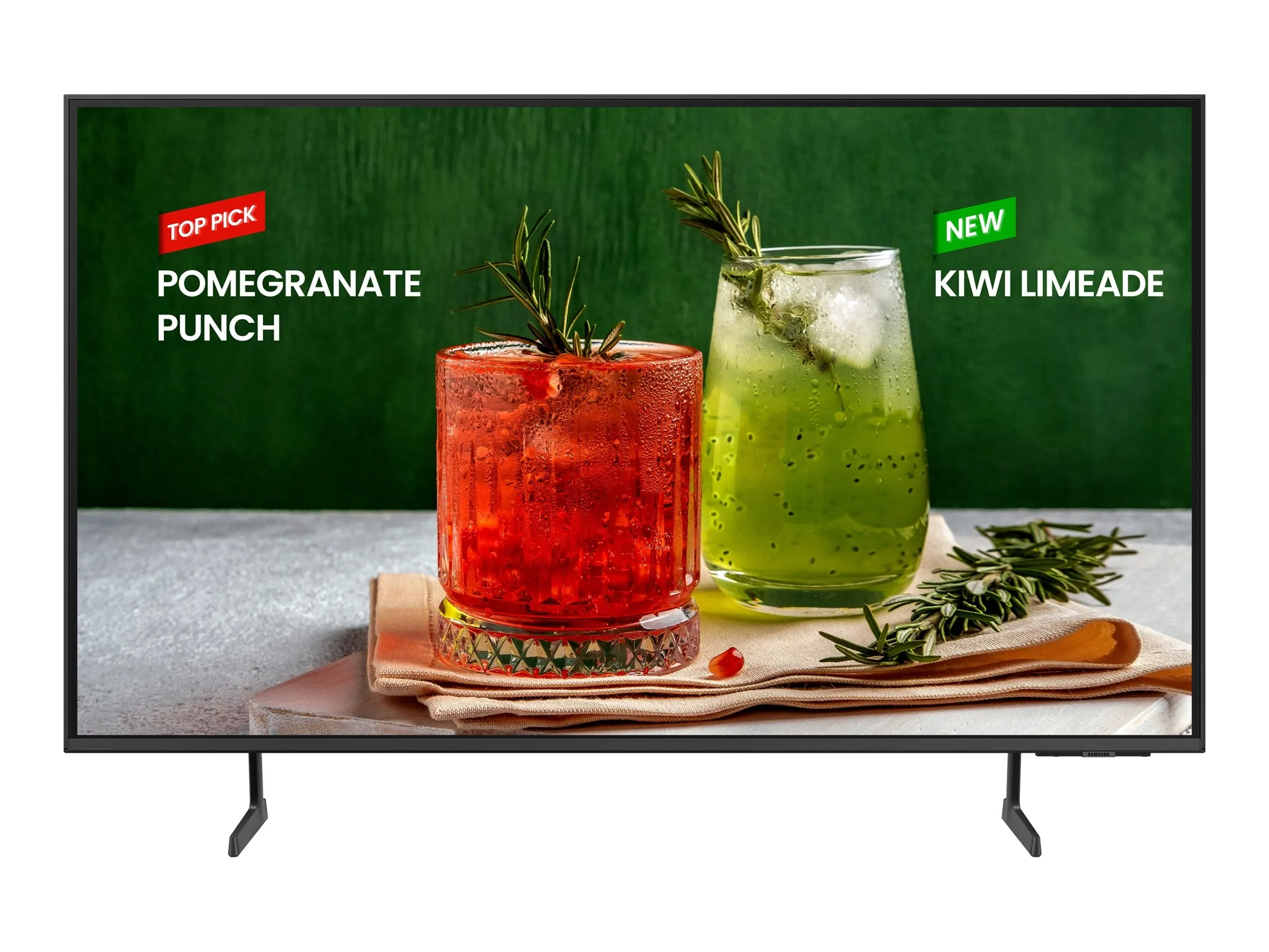 Samsung BE43D-H - 43 Diagonal Class BED-H Series LED-backlit LCD TV - Crystal UHD - digital signage - Smart TV - Tizen OS - 4K