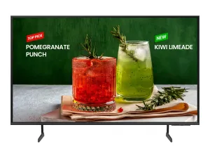 Samsung BE85D-H - 85 Diagonal Class BED-H Series LED-backlit LCD TV - Crystal UHD - digital signage - Smart TV - Tizen OS - 4K