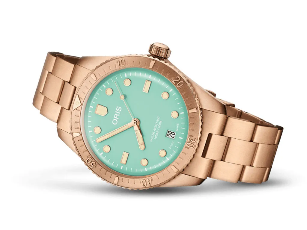 Sixty Five Bronze "Cotton Candy" Green - Bracelet - 38mm - Ref. 01 733 7771 3157-07 8 19 15
