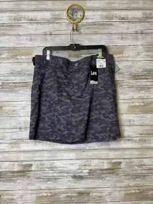 Skort By Lee In Camouflage Print, Size:18