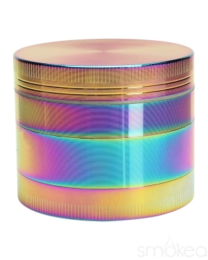 SMOKEA 2.2" 4pc Rainbow Metallic Grinder