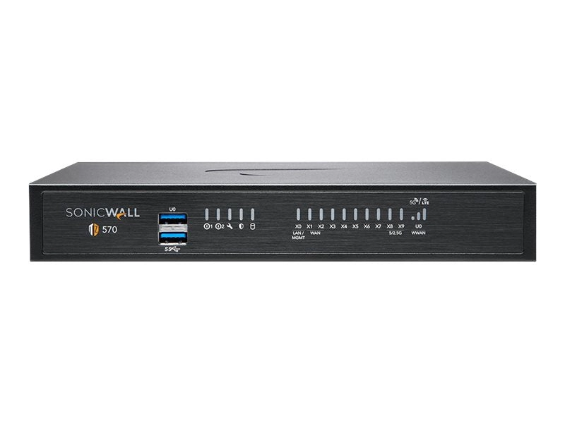 SonicWall TZ570P - High Availability - security appliance - 1GbE, 5GbE - desktop 02-SSC-5655