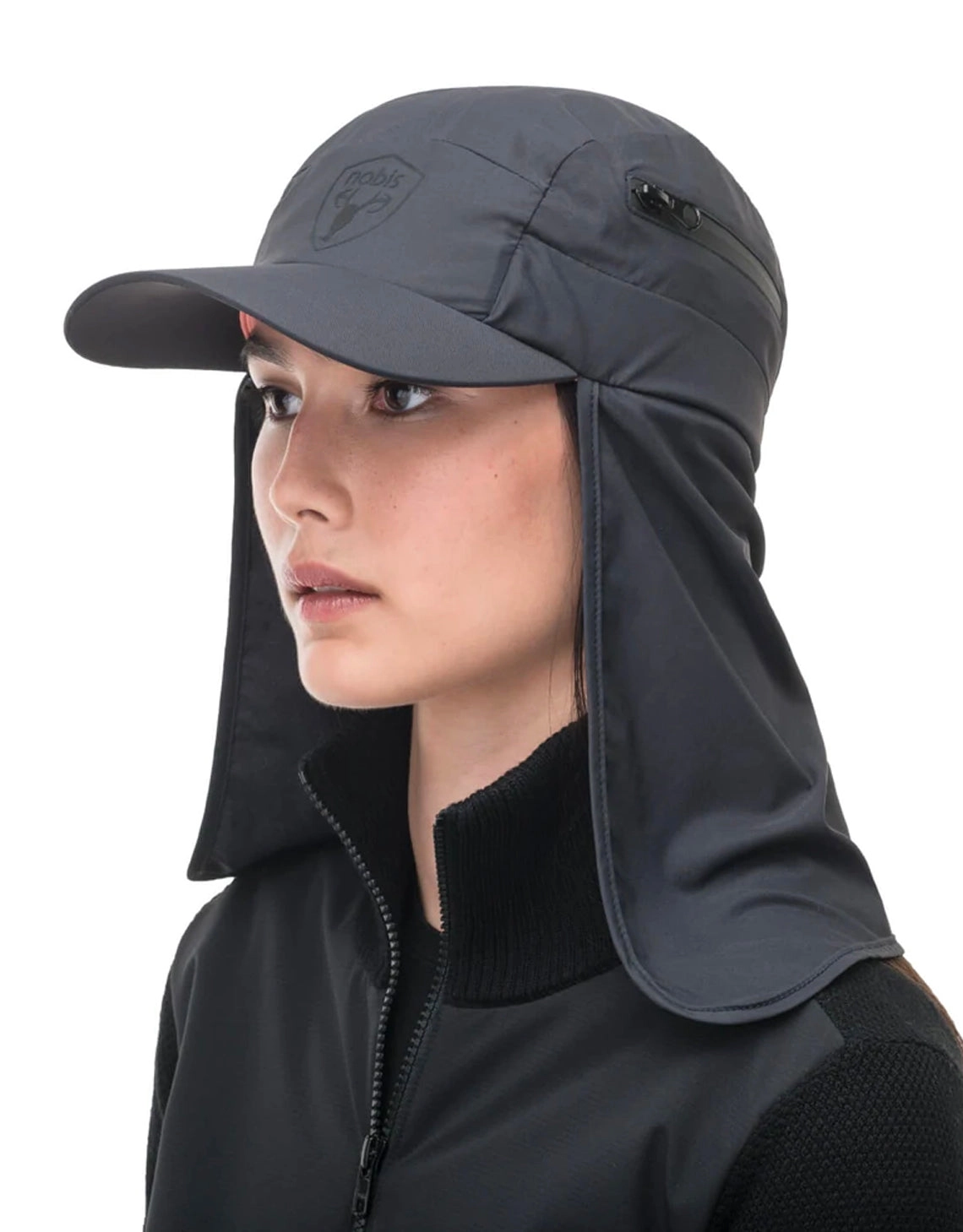 TAL UNISEX 3-IN-1 CAP BLACK