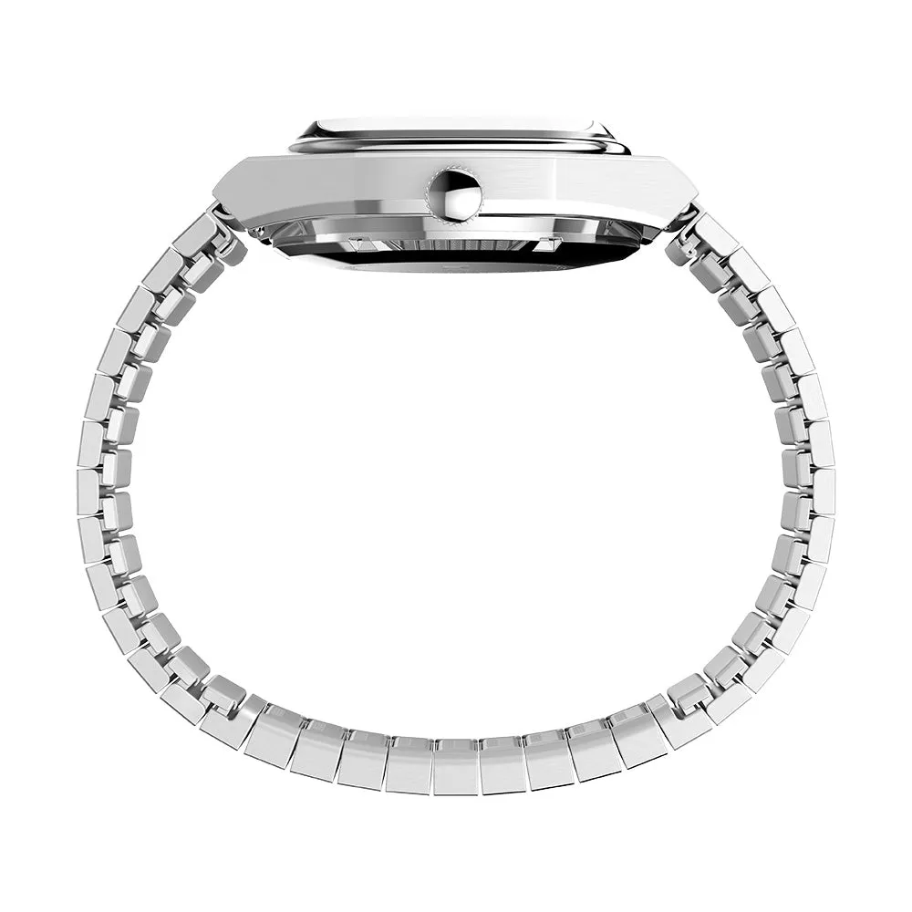 Timex 1983 E Line Reissue Automatic 34mm Stainless Steel Band