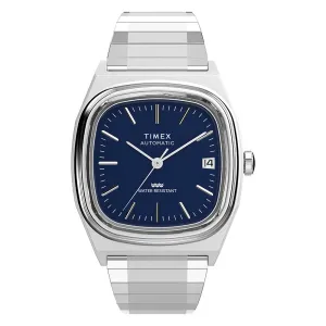 Timex 1983 E Line Reissue Automatic 34mm Stainless Steel Band