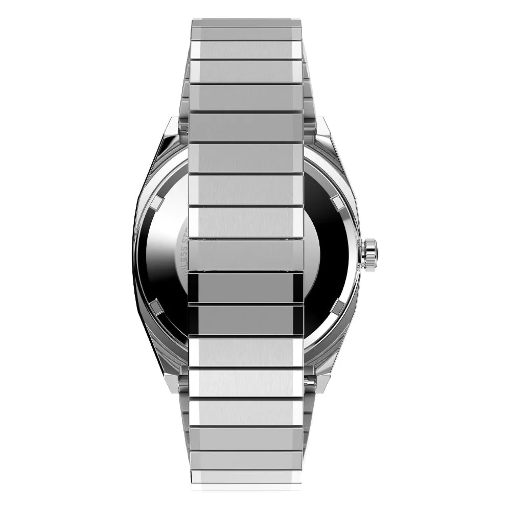 Timex 1983 E Line Reissue Automatic 34mm Stainless Steel Band