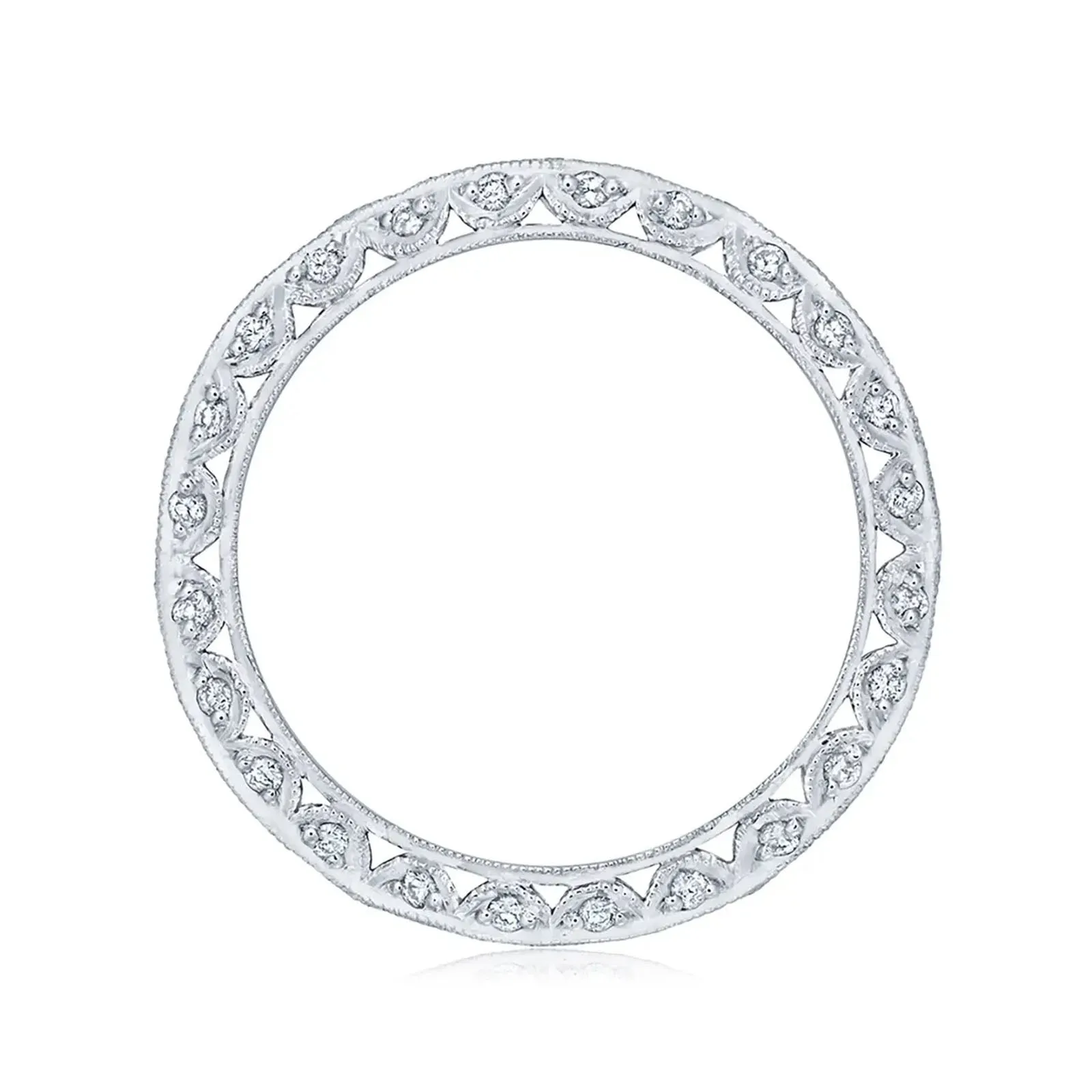 Twist with Diamond Accent Band