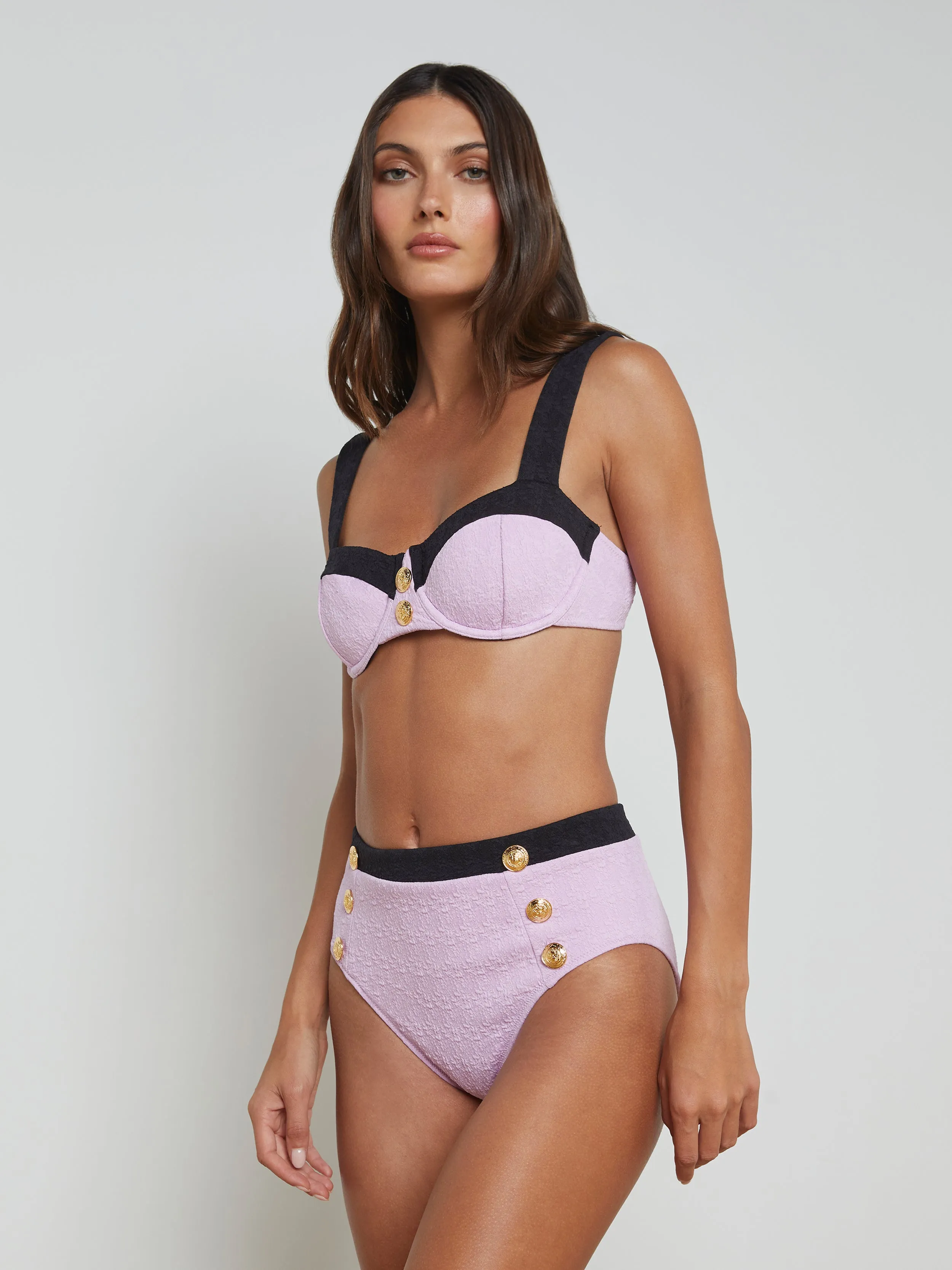 Vanessa High-Waisted Bikini Bottom