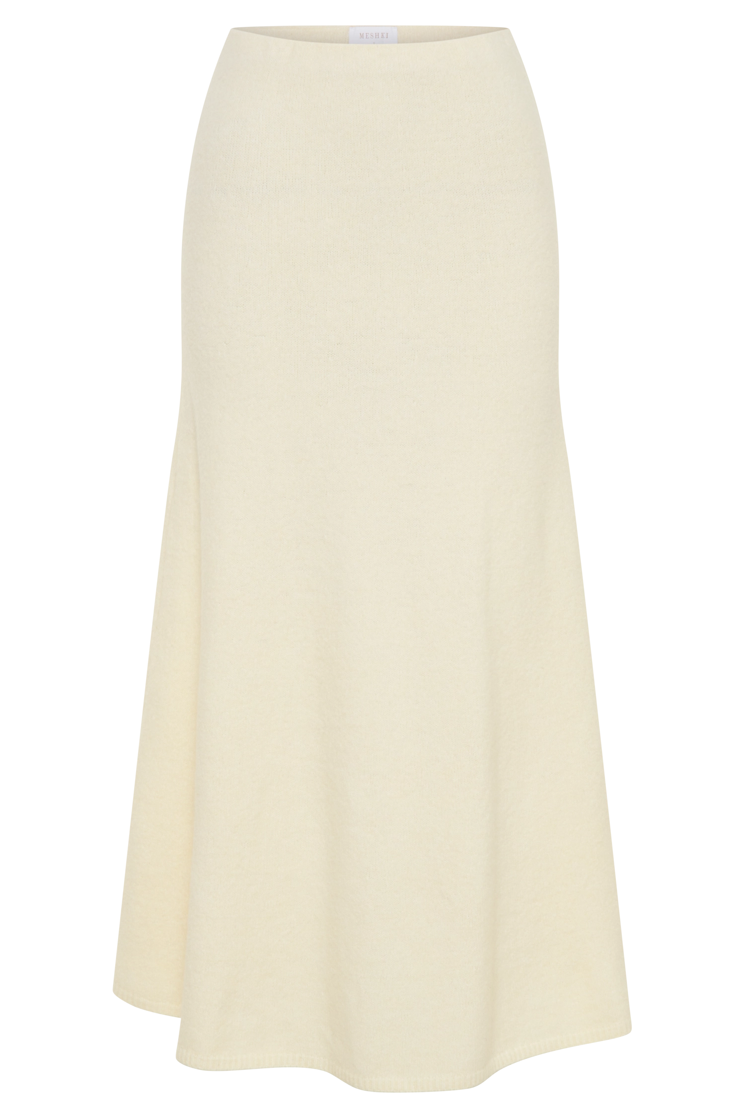 Vivica Knit Maxi Skirt - Ivory Marle