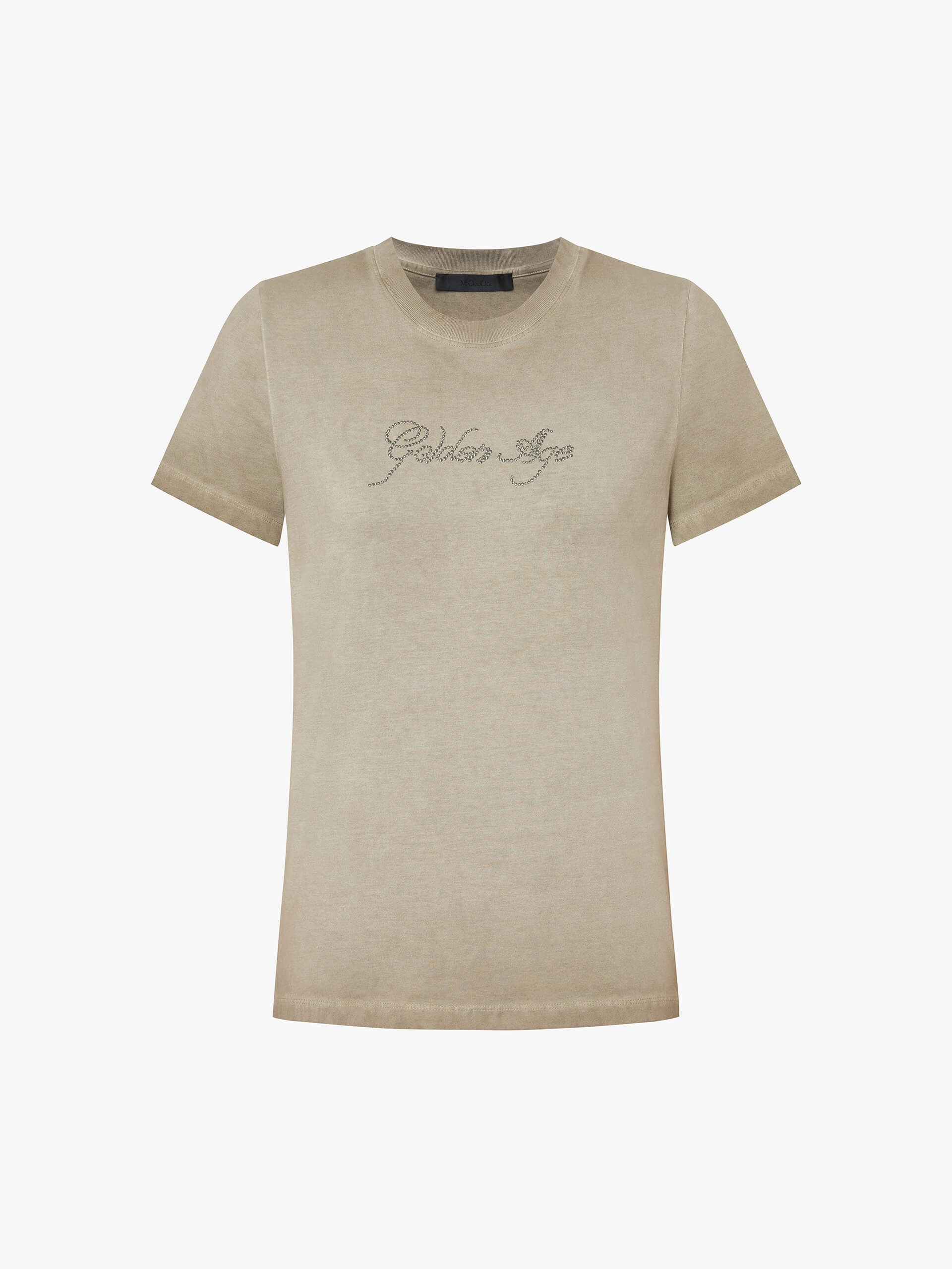 Washed Detail Cotton T-shirt