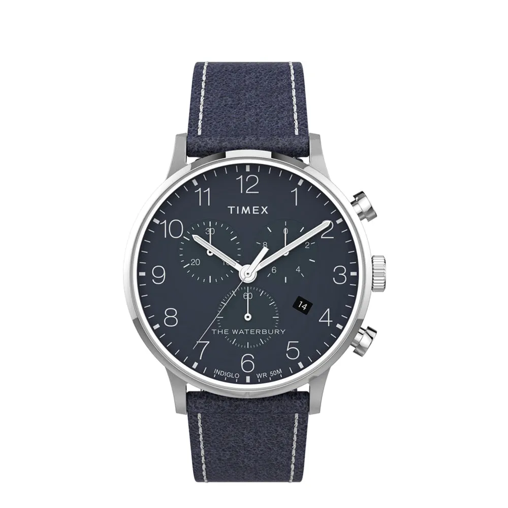 Waterbury Chronograph 40mm Leather Band