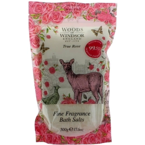 Woods Of Windsor Women's Bath Salts  - True Rose Delicate Timeless Allure, 17.6 oz