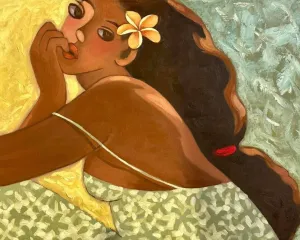 Yellow Plumeria by Tim Nguyen