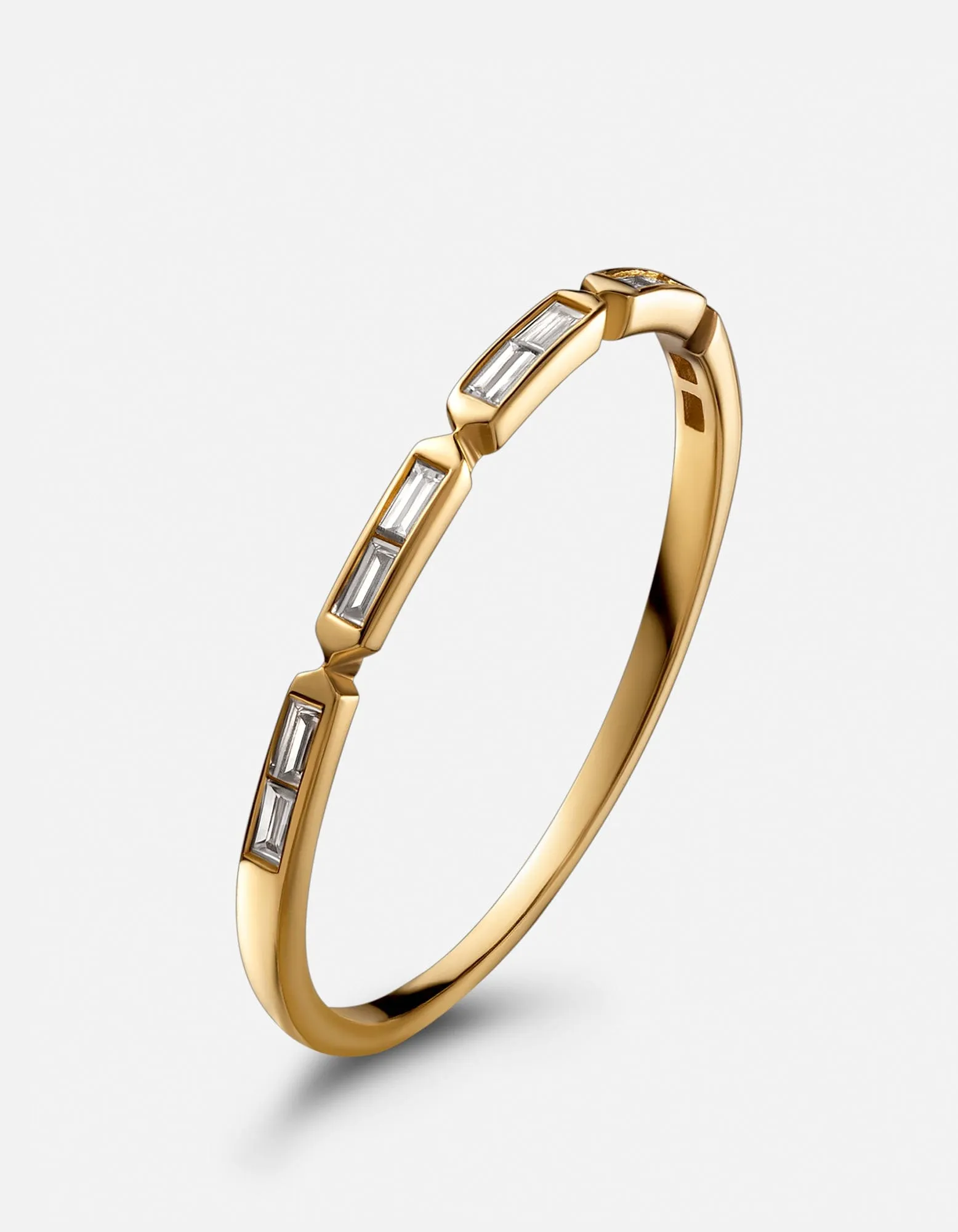Zelda Ring, 14k Gold Pavé